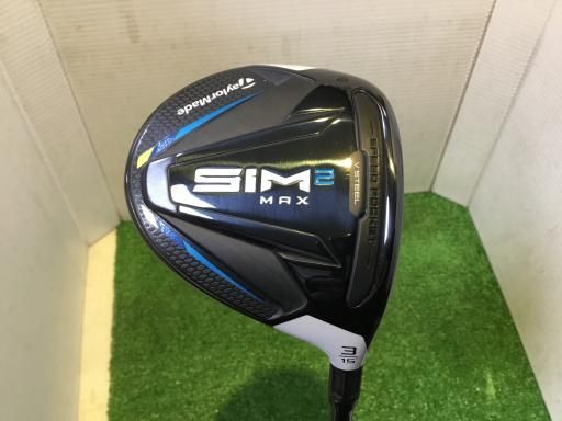 テーラーメイド SIM2 MAX 3W フェアウェイウッド FW Diamana TB 60 フレックスS メンズ 男性用 右利き 右用 Bランク ゴルフクラブ