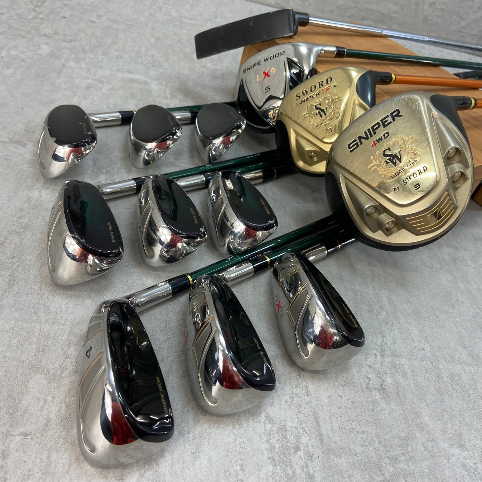 カタナのゴルフクラブセット ゴルフクラブメンズセット 初心者 カタナ