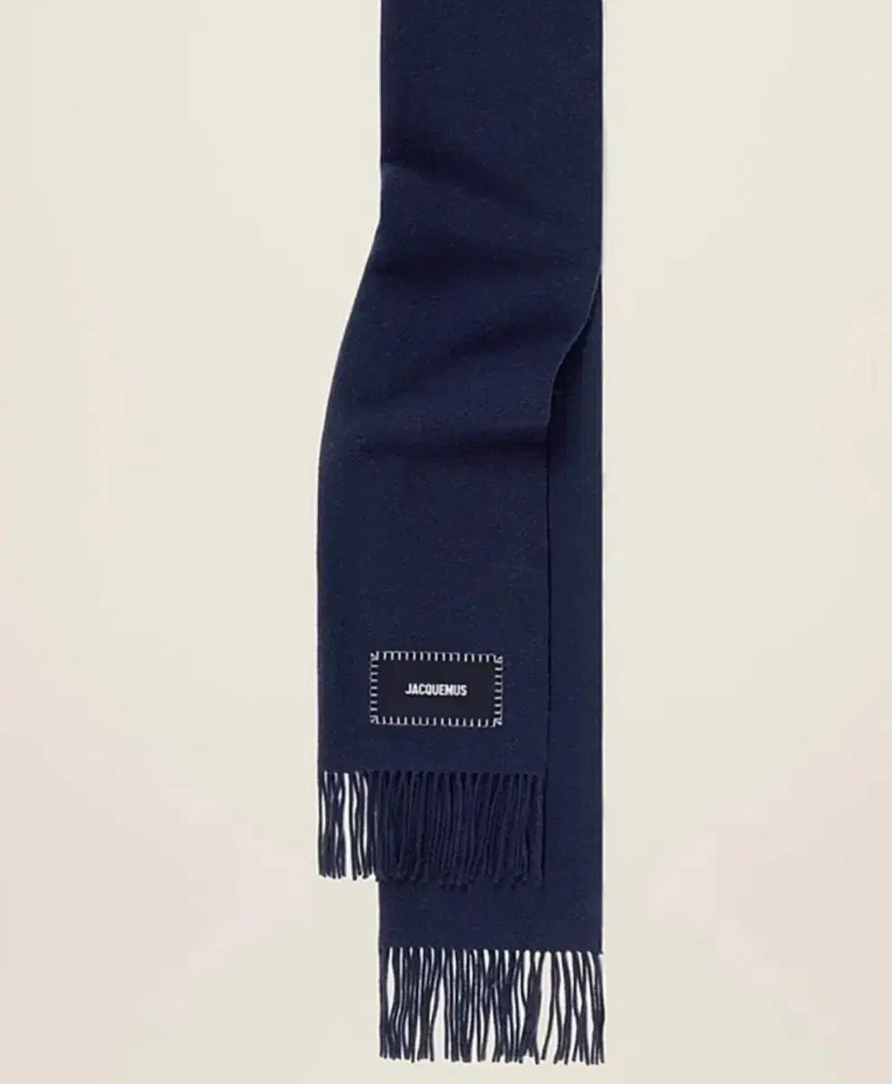 Jacquemus（ジャックムス) マフラー ネイビー Jacquemus（ジャックムス