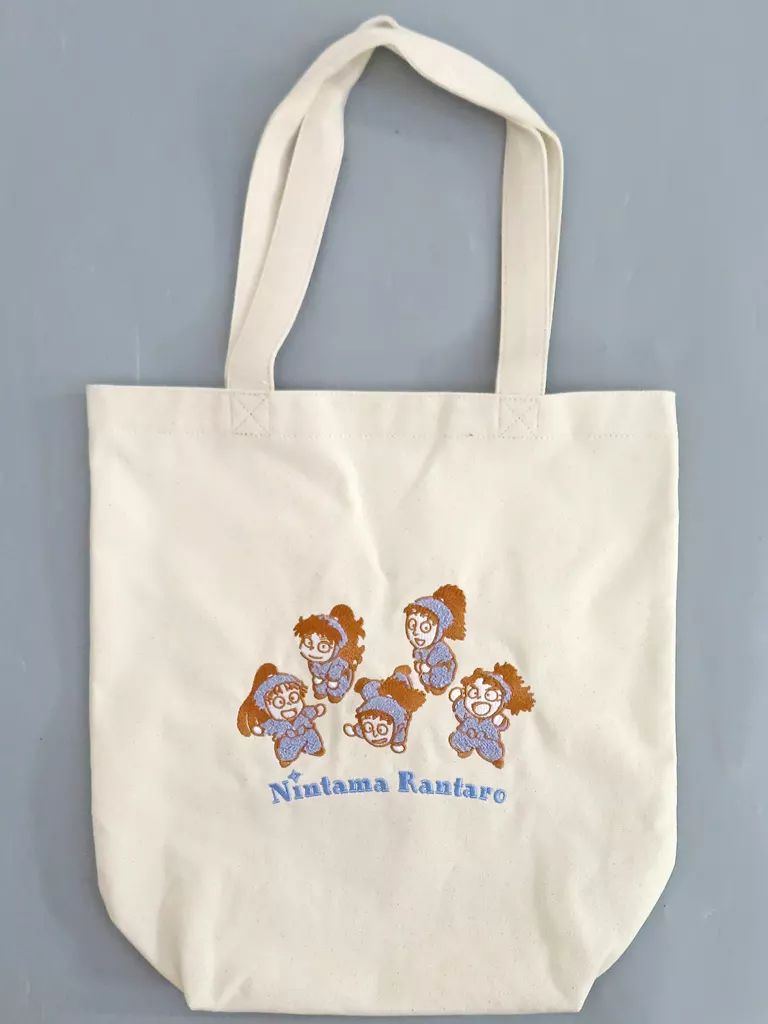 中古】バッグ 五年生 サガラ刺繍トートバッグ 「忍たま乱太郎 忍術学園