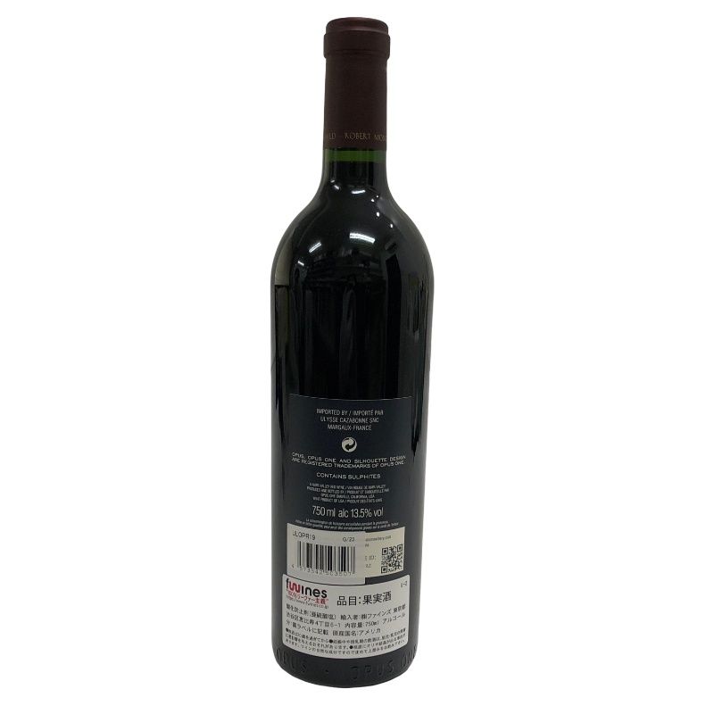 赤ワイン OPUS ONE オーパスワン 2019 ワイン 750ml 13.5度 【新品未開