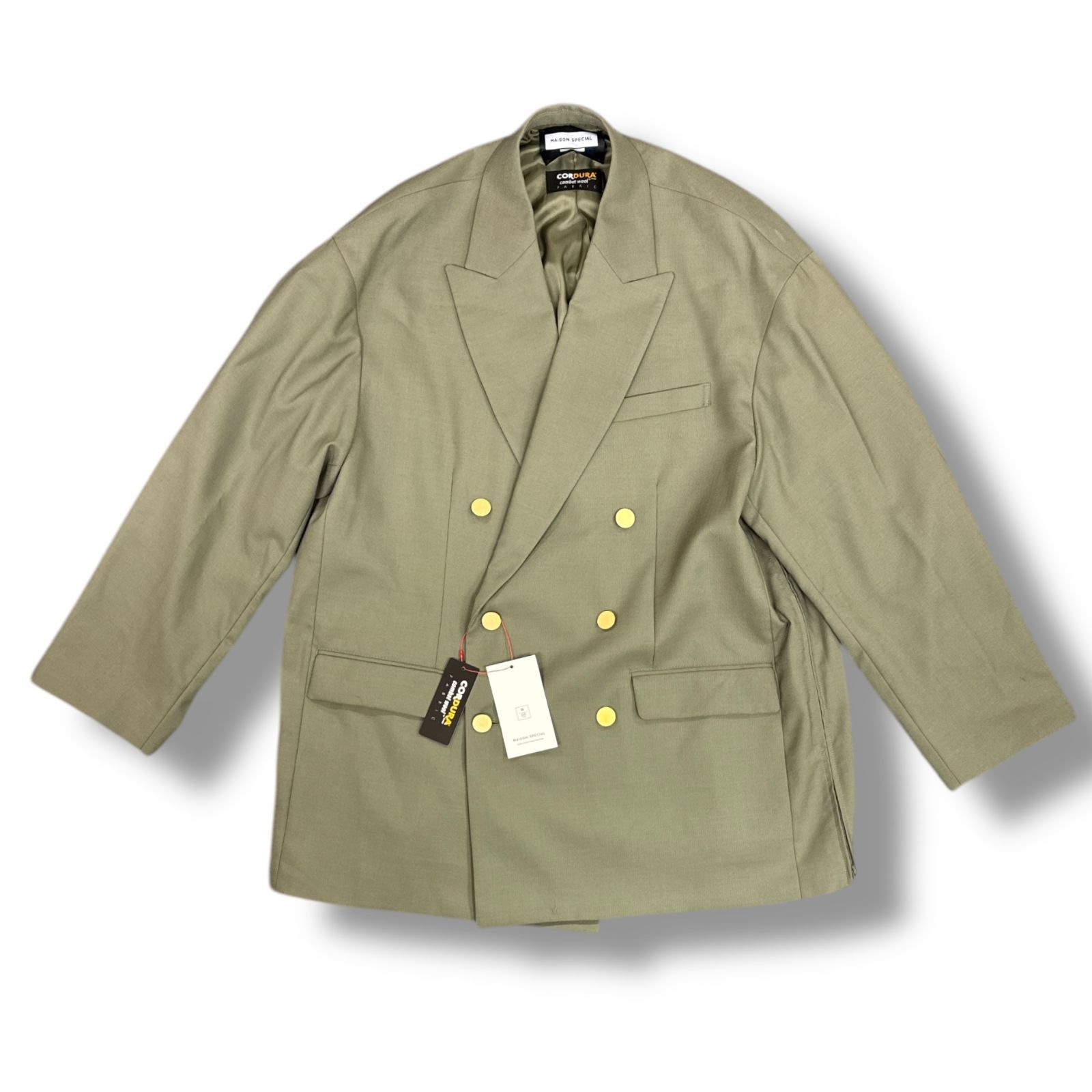 参考上代31900円 未使用品 MAISON SPECIAL CORDURA Wool Prime-Over