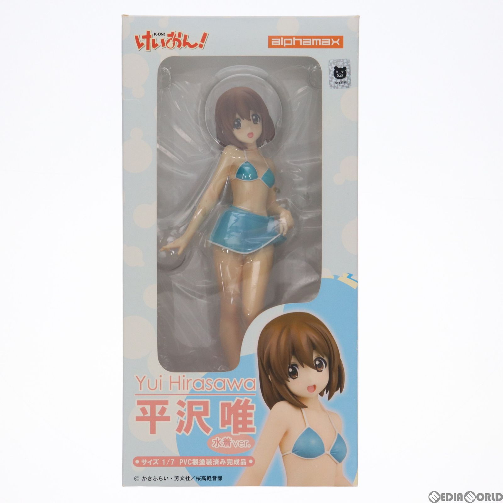 平沢唯(ひらさわゆい) 水着ver. けいおん! 1/7 完成品 フィギュア(AX-0073) アルファマックス