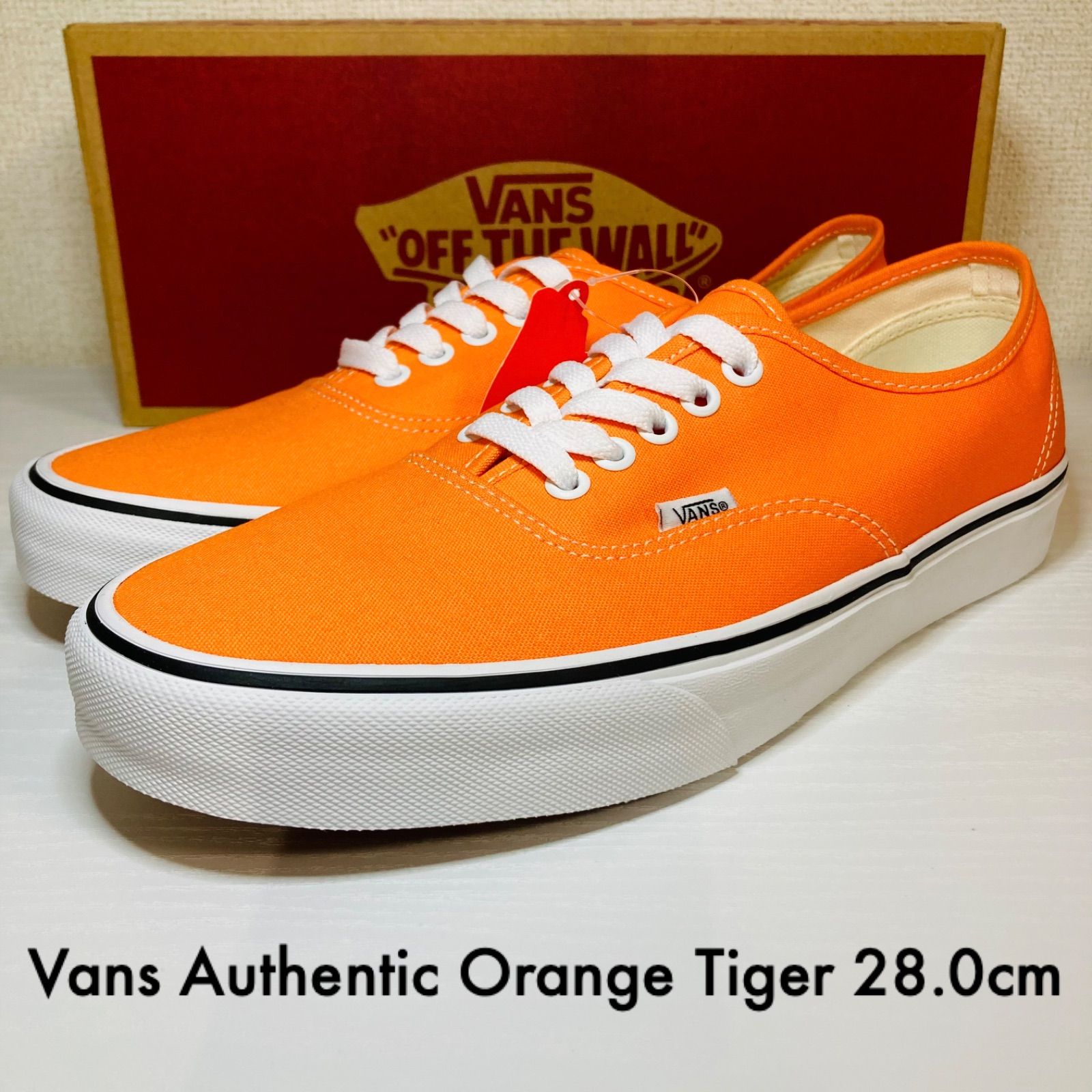 Vans 2025 authentic orange