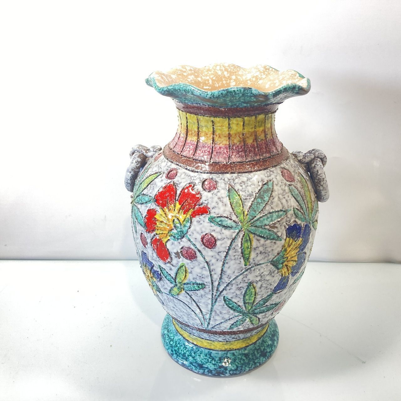 パオリ花瓶ヴィンテージ 花瓶 花びん イタリア製 ヴィンテージ パオリ PAOLI (管理番号