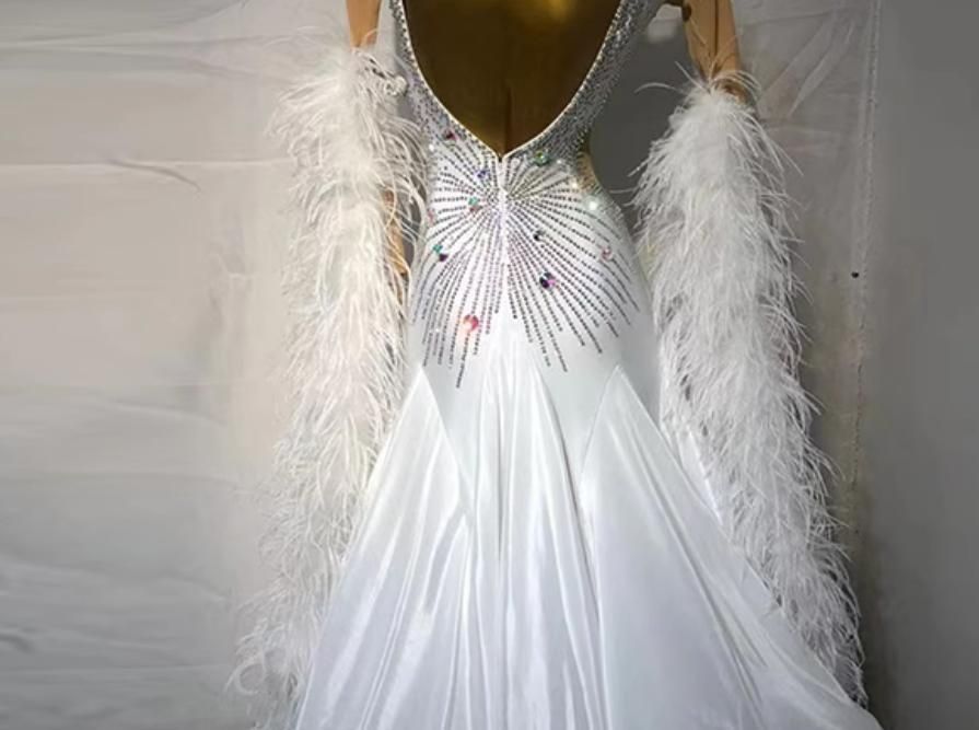 オーダーメイド 社交ダンス衣装 スタンダードドレス オーダーメイド