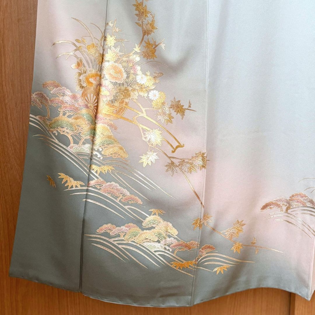 未使用品】和田光正 落款入り 訪問着（身丈160cm／裄62.5cm