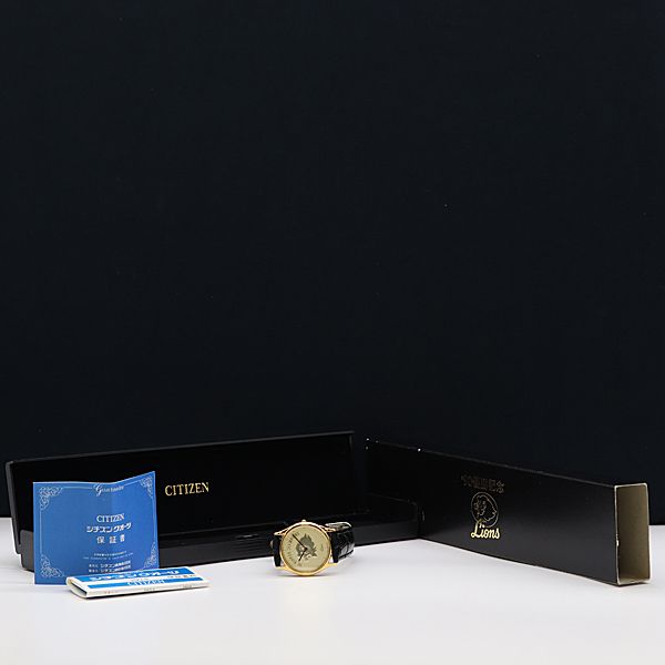 CITIZEN - 西武ライオンズが2002年 優勝記念 citizen製腕時計 西武ライオンズが2002年 優勝記念 citizen製腕時計