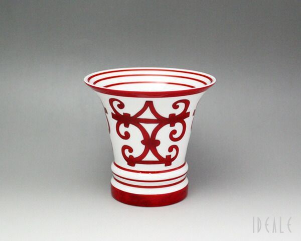 【希少品】　エルメス　花瓶　Hermes ガダルキヴィール 　フラワーベース エルメス(HERMES) ガダルキヴィール 11054 ベース 17cm 【花瓶