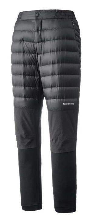 シマノ ハイブリッド ダウンパンツ WP-052X リアルブラック XLサイズ | ウェア shimano 釣具