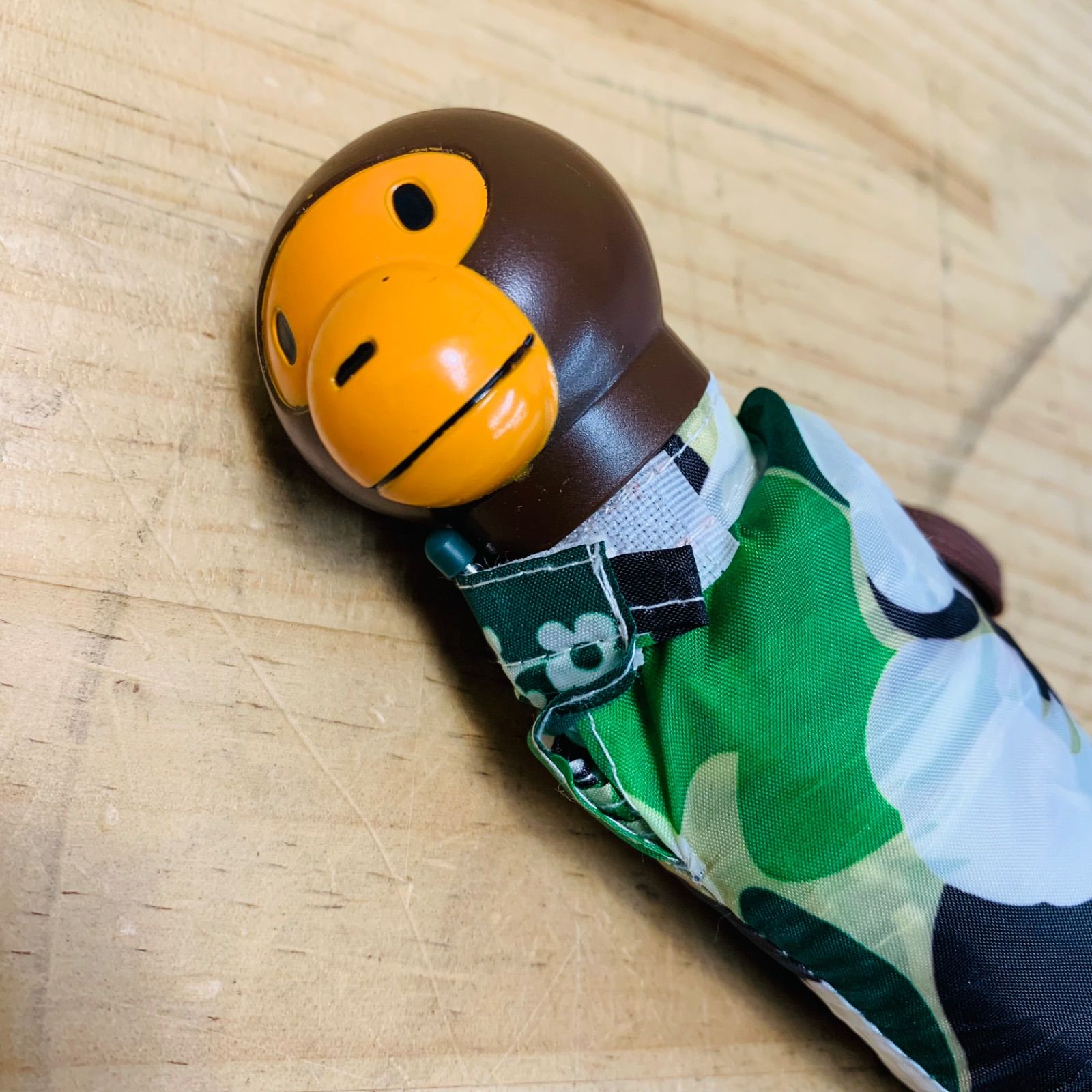 P36938 A BATHING APE エイプ miro マイロ 折りたたみ傘 - メルカリ A BATHING APE MIRO