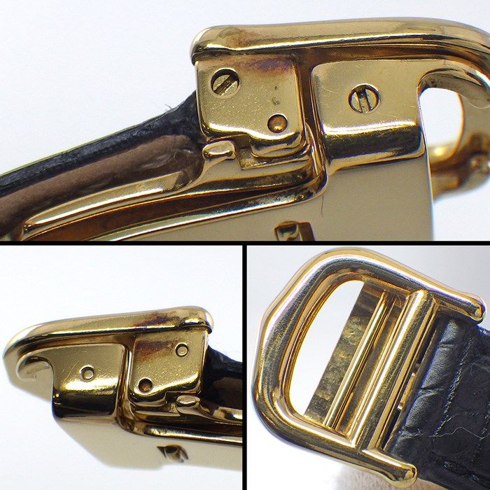 カルティエ Cartier 腕時計 マスト コリゼ W1008554 サンレイ ゴールド  