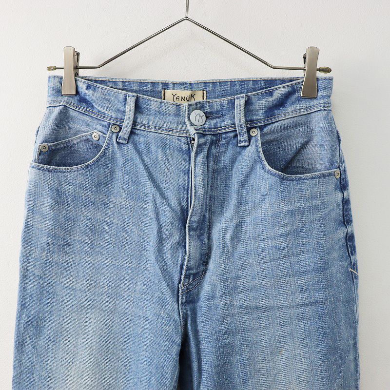 ヤヌーク YANUK 57111312 ブーツカット デニムパンツ 25/ブルー