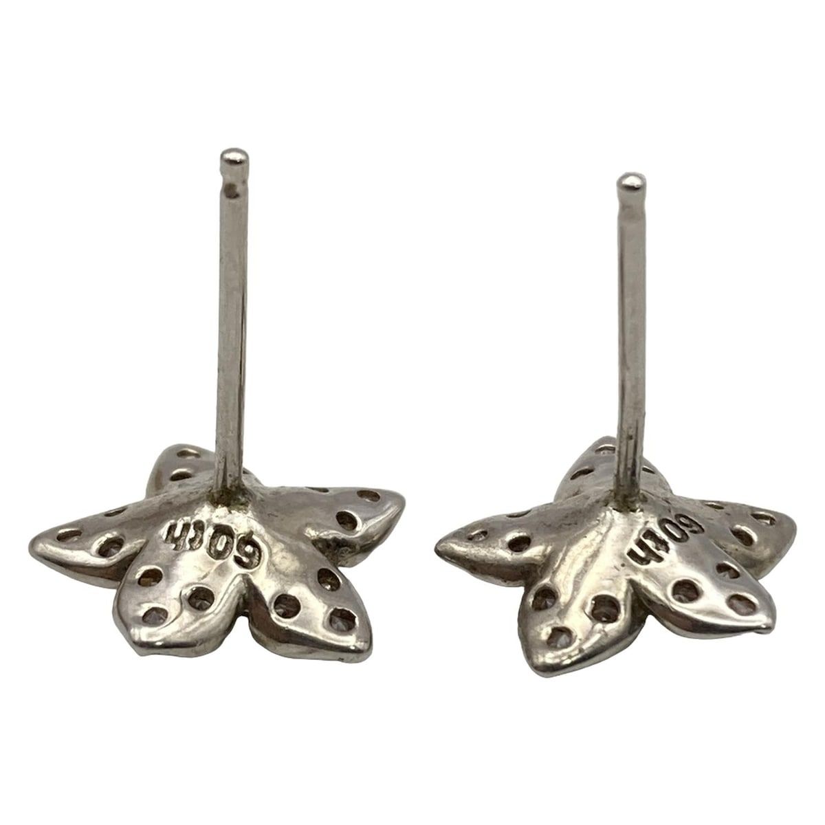 STAR JEWELRY(スタージュエリー) ピアス美品 - K18WG×シルバー