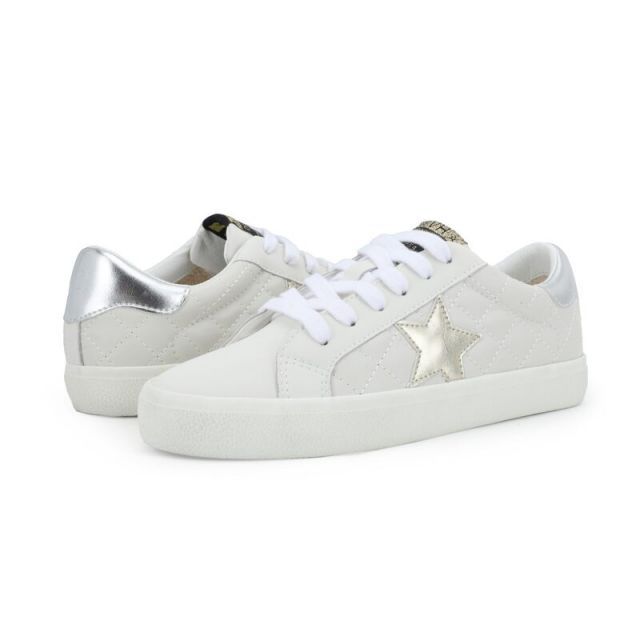 【送料無料】 ヴィンテージハバナ レディース スリッポン・ローファー シューズ Flair White Quilted