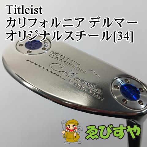 入間□【中古】 パター タイトリスト カリフォルニア デルマー 