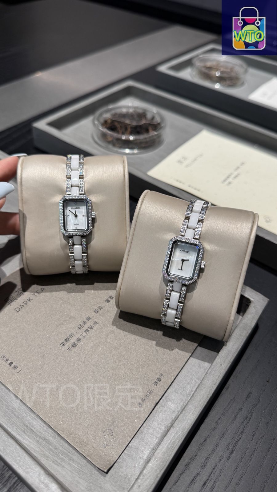今日 Chanel シャネル Premi?re Ceramic セラミック腕時計-WTO輸入2