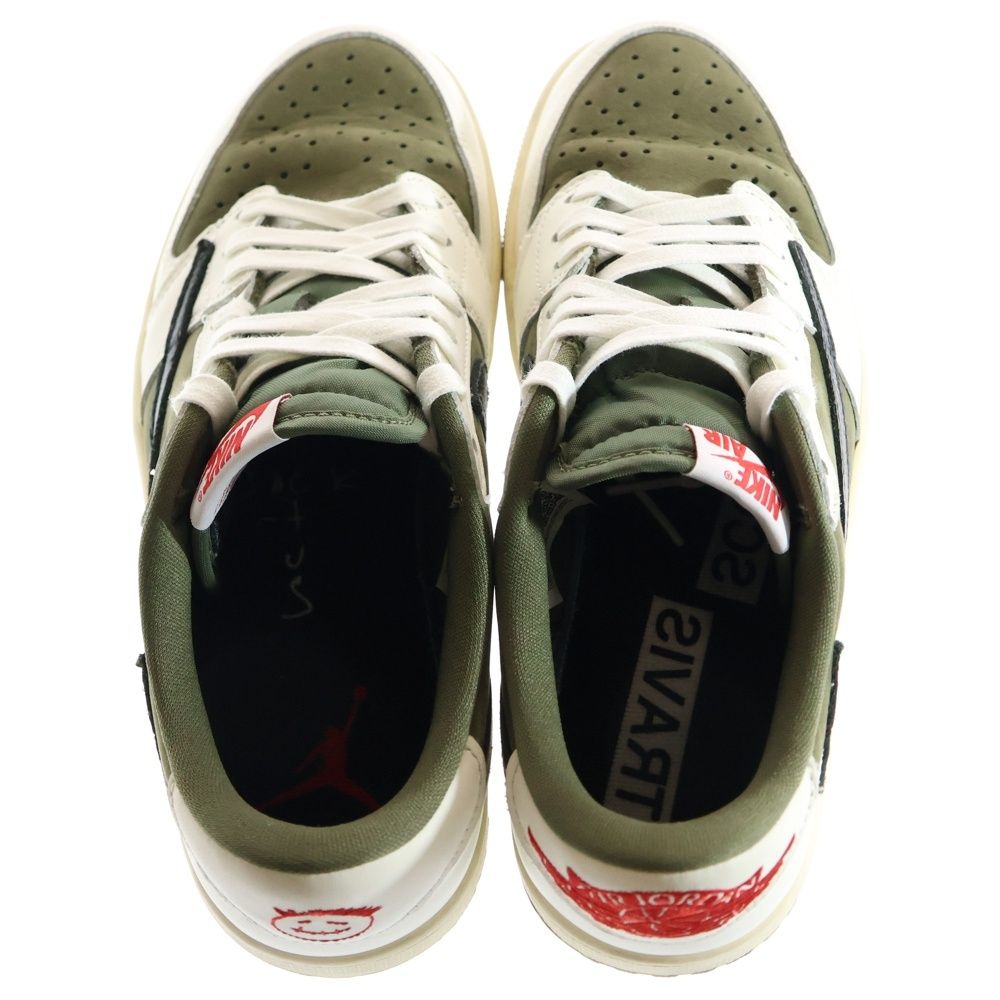 NIKE (ナイキ) ×TRAVIS SCOTT AIR JORDAN 1 LOW OG REVERSE OLIVE