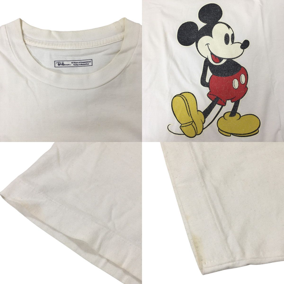 ロンハーマンミッキーTシャツ - トップス