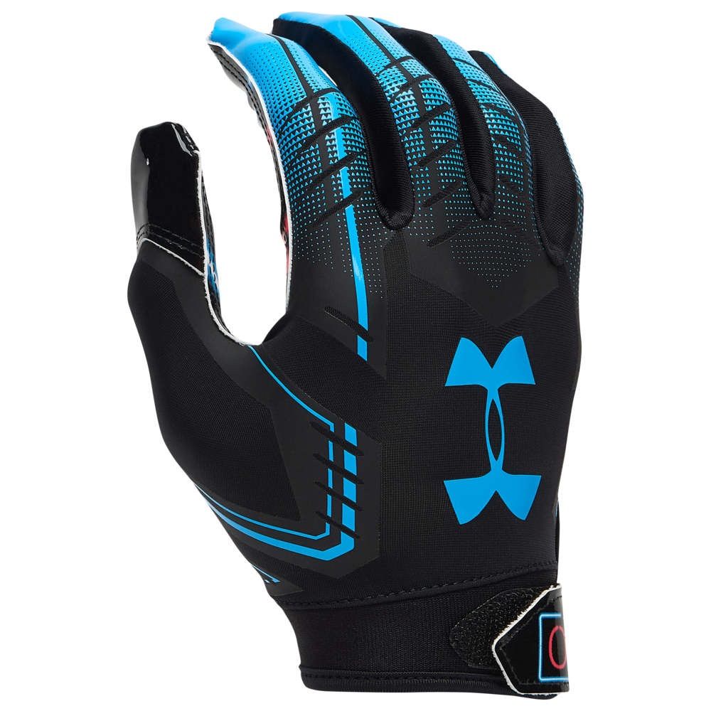 UNDER ARMOUR - アメフト アンダーアーマー F6 NOVELTY ネオンブルー グローブ【新品】 UNDER ARMOUR - アメフト アンダーアーマー F6 NOVELTY ネオン