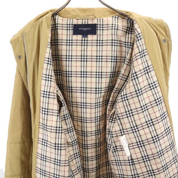 BURBERRY - バーバリー ゴルフ 三陽商会 日本製 ゴルフ 中綿コート L ベージュ BURBERRY GOLF レディース バーバリー ゴルフ 三陽商会 日本製 ゴルフ 中綿コート L