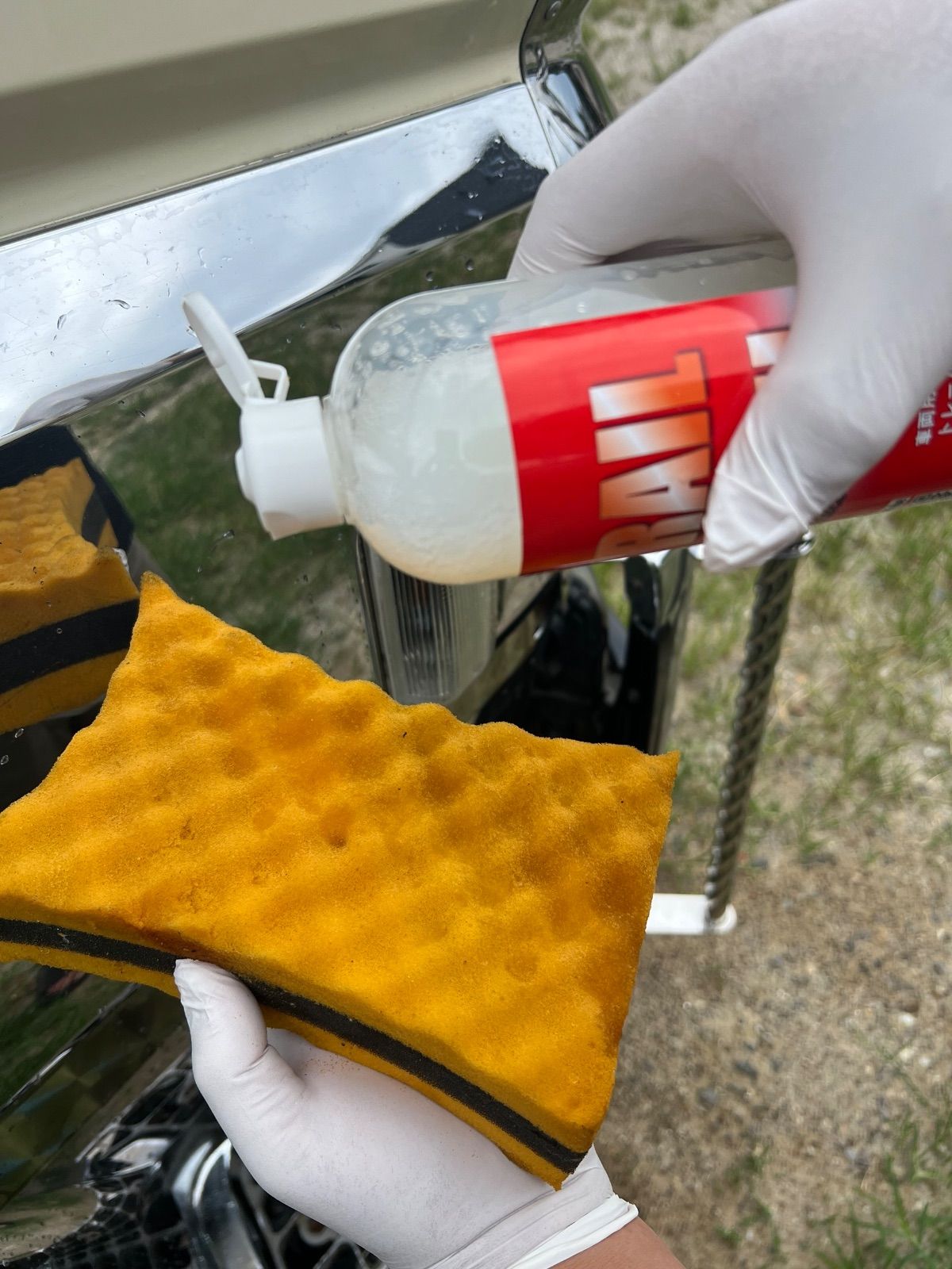 お徳用✩超ビックトレールジェル2L小分けボトルとステッカー付き