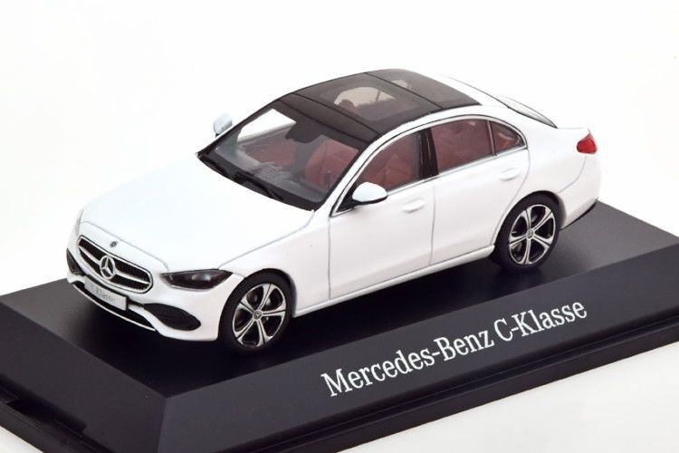 ヘルパ 1/43 メルセデス Cクラス W206 サルーン 2021 ホワイト
