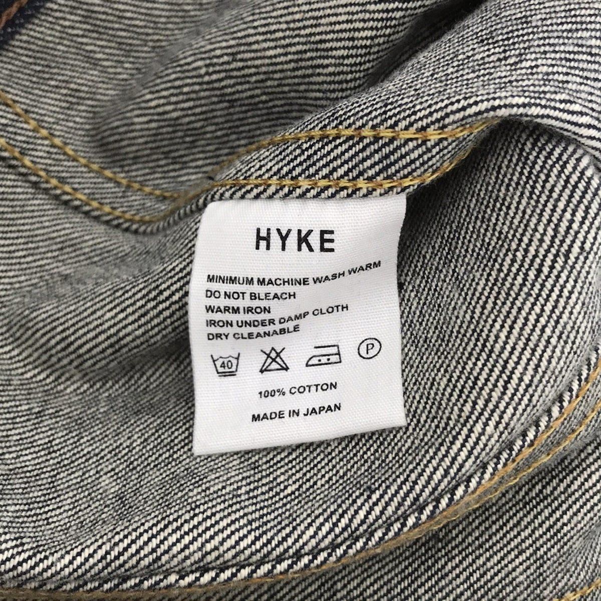 HYKE(ハイク) Gジャン サイズ2 M レディース - ブルー 長袖/春