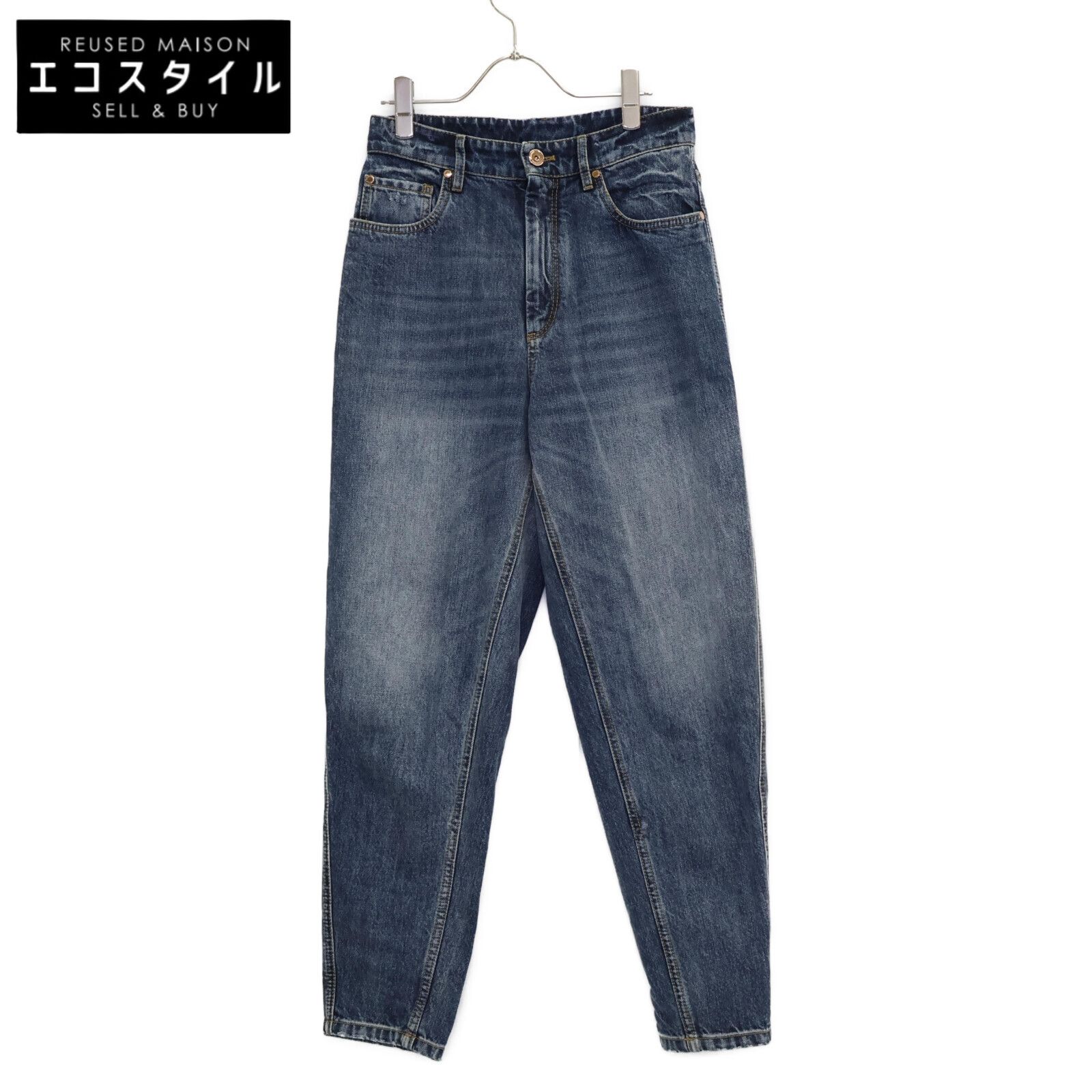 BRUNELLO CUCINELLI ブルネロクチネリ ﾌﾞﾙｰ ﾃﾞﾆﾑﾊﾟﾝﾂ 38 - メルカリ