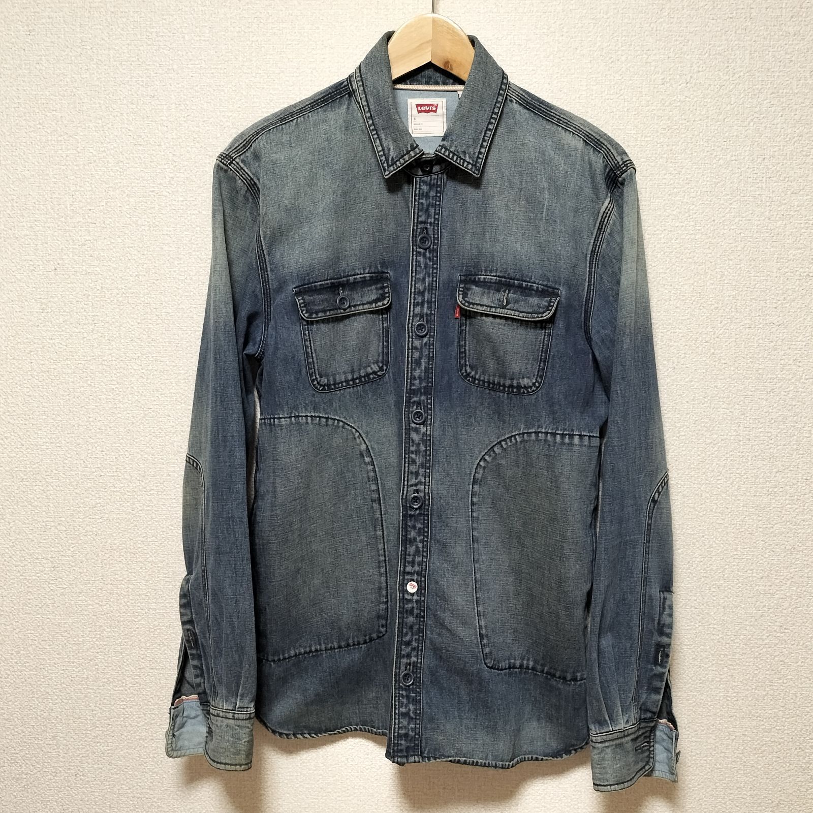 ☆OLD Levi's デニムシャツ Gジャン カバーオール 空環仕上げ チン