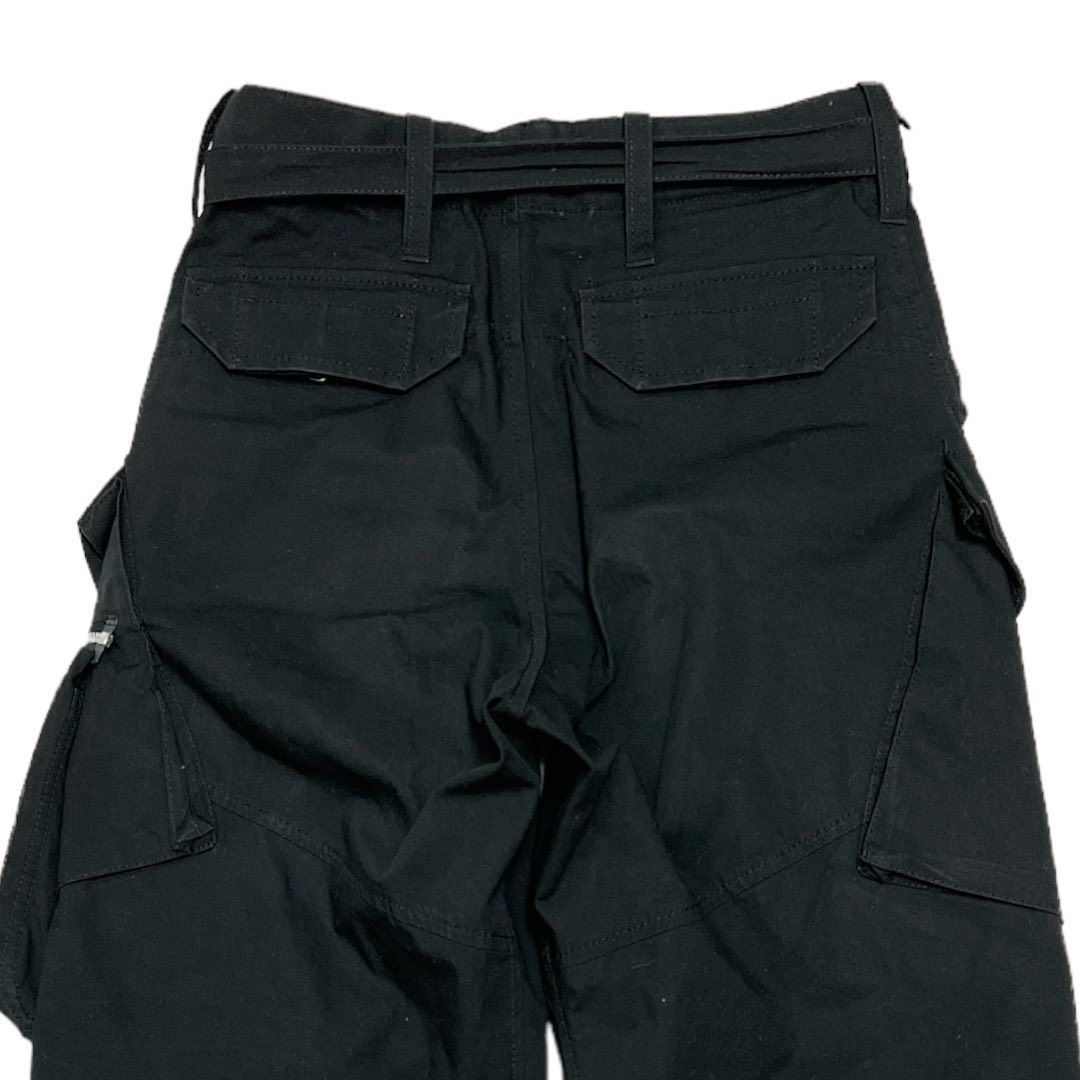 SACAI サカイ 21AW CARGO PANTS カーゴパンツ ブラック サイズ4 / J /X 