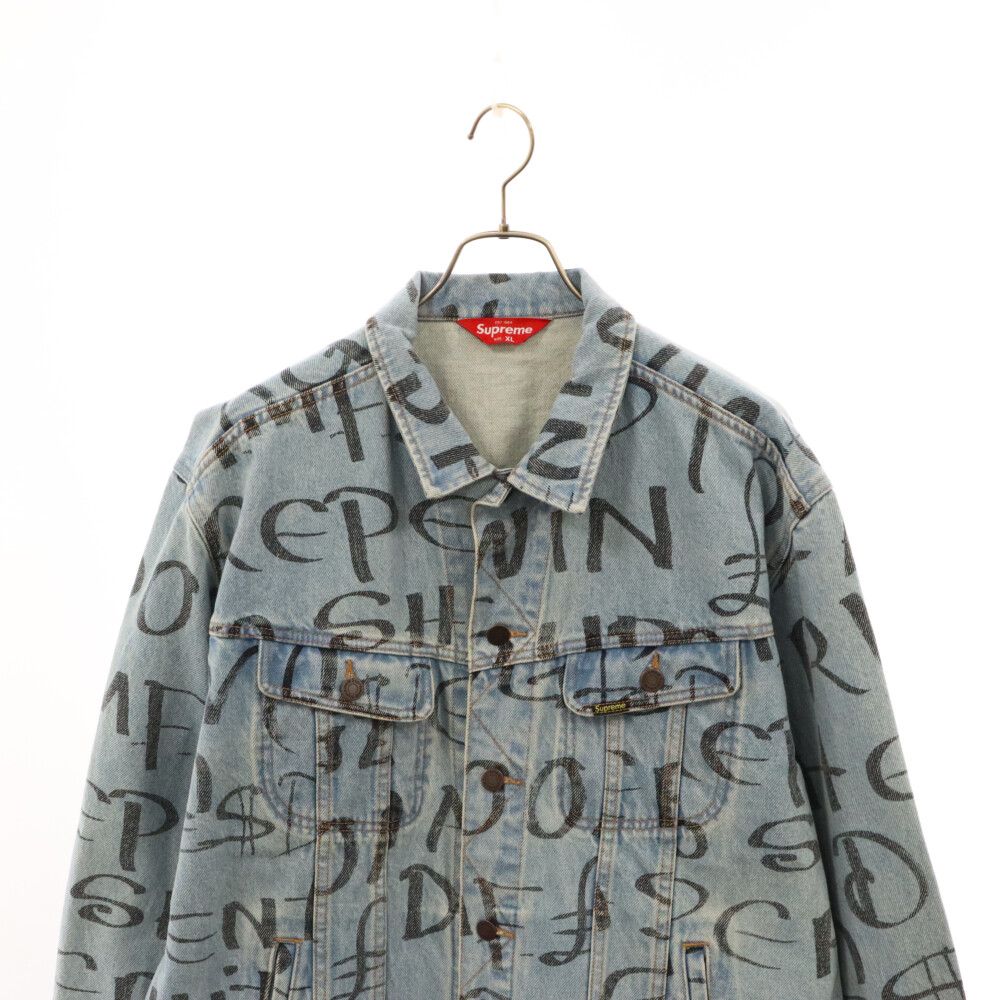 SUPREME (シュプリーム) 20AW Black Ark Denim Trucker Jacket