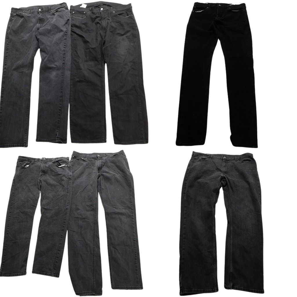 W34 6本セット Levi's 品番MIX デニム パンツ まとめ売り 古着卸 まとめ売り リーバイス 品番MIX デニム パンツ 7枚セット