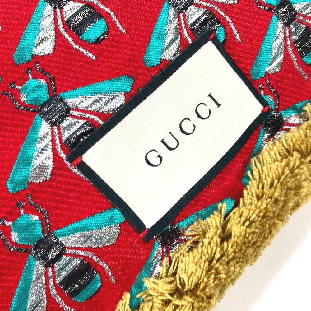 GUCCI グッチ クッション タイガー 虎 アニマル 横型 刺繍