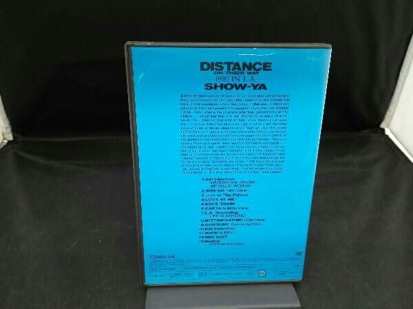 ミュージック SHOW-YA / DISTANCE ON THEIR WAY (DVD) ミュージック SHOW-YA / DISTANCE ON THEIR WAY (DVD) SHOW-YA
