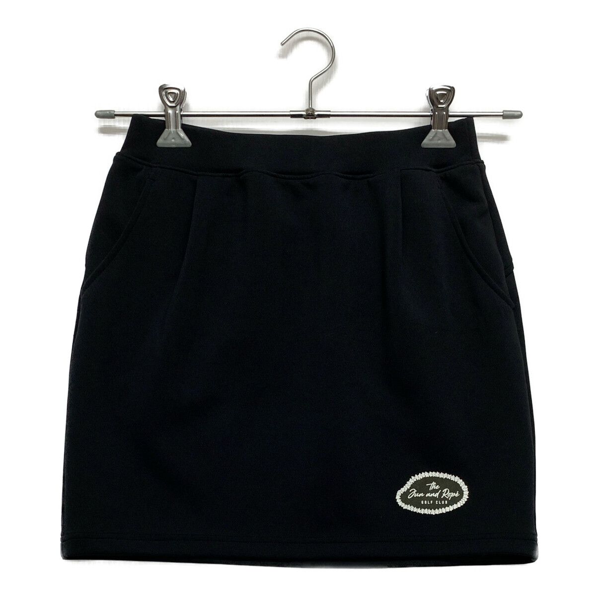 中古 レディース ジュン＆ロペ JUN&ROPE スカート S 黒 ブラック