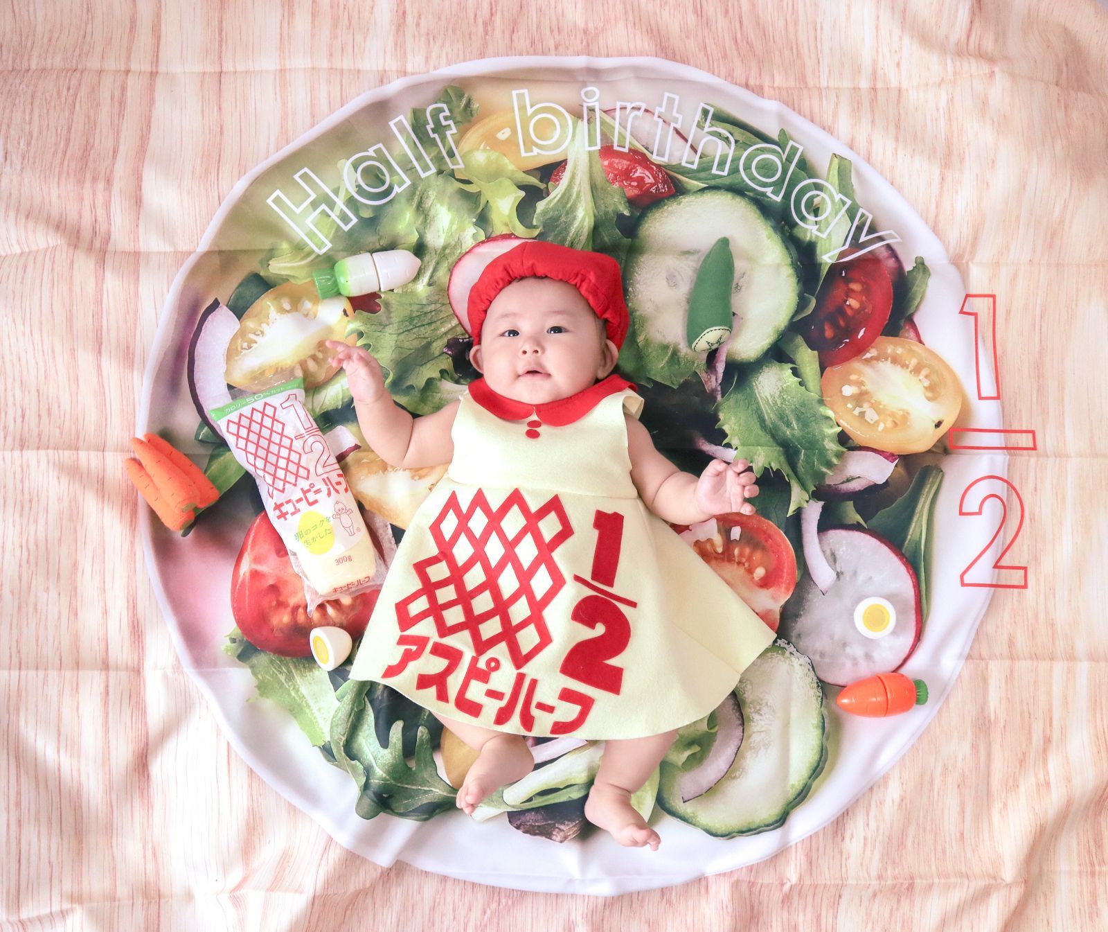 公式ショップ】大人気 サラダマット〜マヨネーズを添えて〜 木目柄