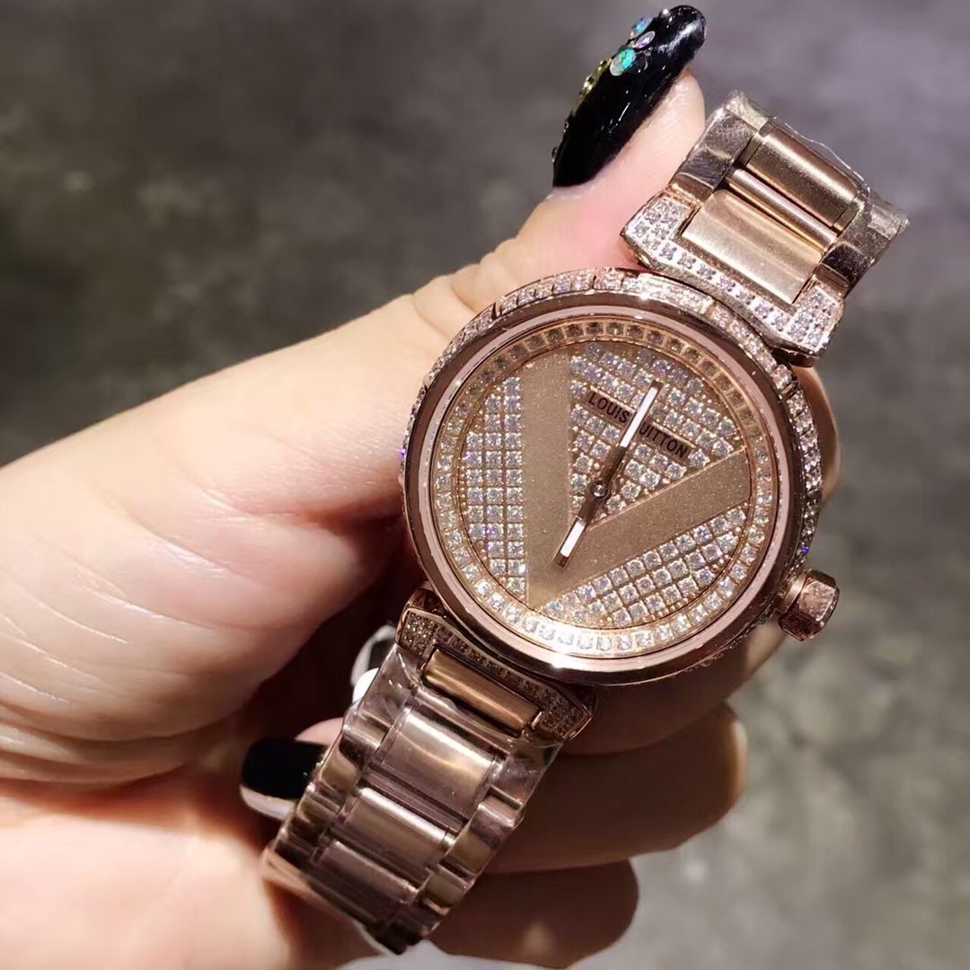 LOUIS VUITTON 腕時計 LOUIS VUITTON ルイヴィトン レディース腕時ケ 33mm｜スター