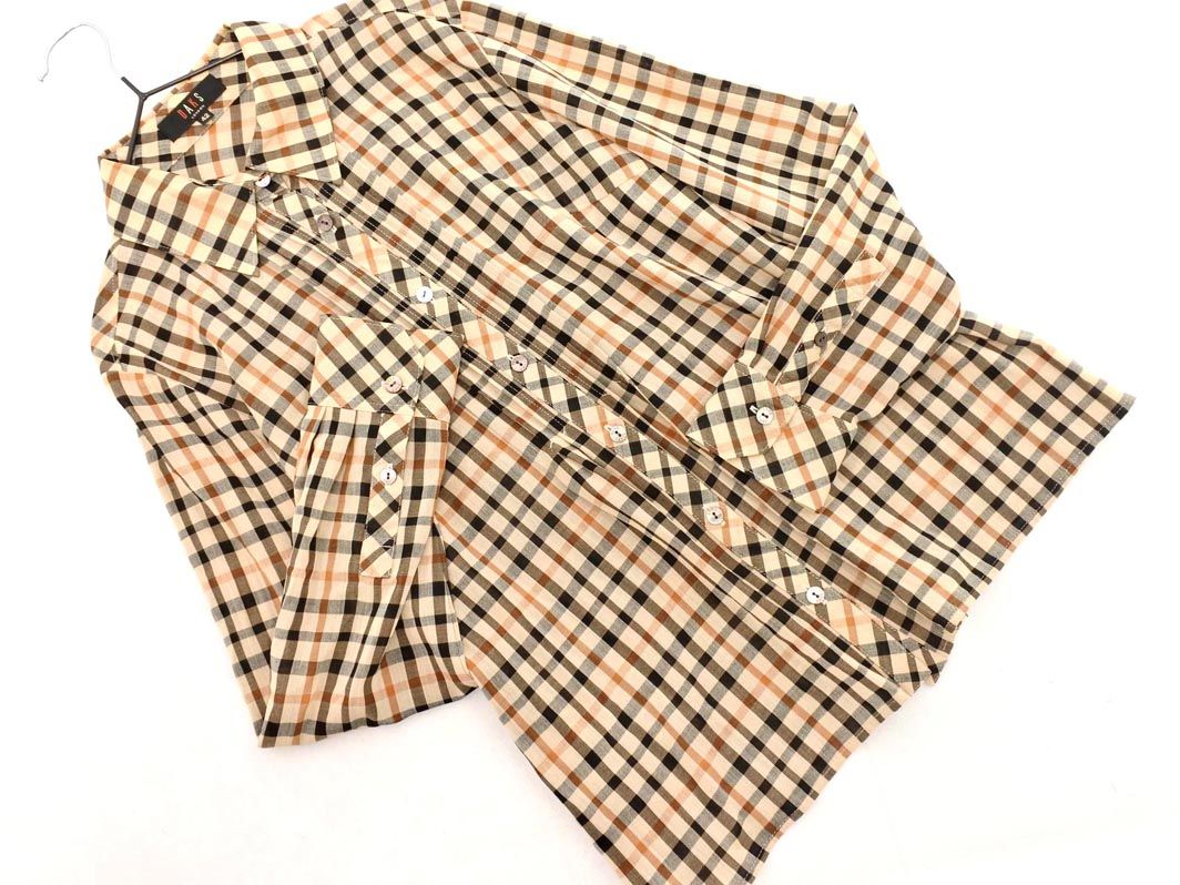 DAKS ダックス ウール100％ チェック タック シャツ size42