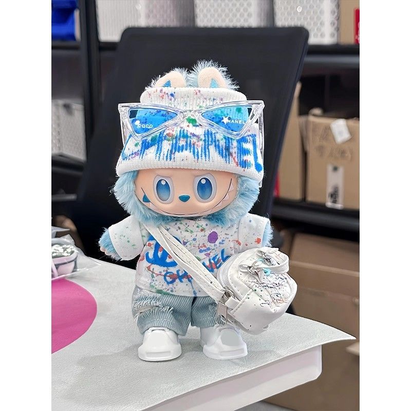 ペキっと！特別価格！ラブブLabubuカジュアルスタイルぬいぐるみ服 特別価格！ラブブLabubuカジュアルスタイルぬいぐるみ服
