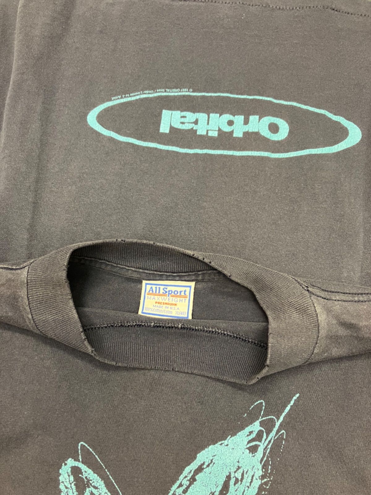 Vintage Orbital Print T-Shirt オービタル プリントTシャツ