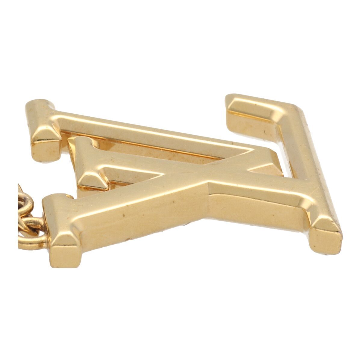 中古】 LOUIS VUITTON ルイ・ヴィトン キーホルダー・LV ファセット