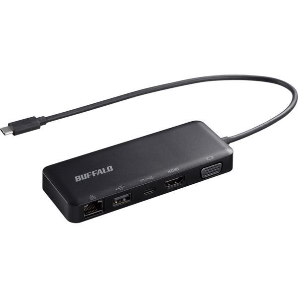 バッファロー サプライ USB Type-C接続ドッキングステーション PD対