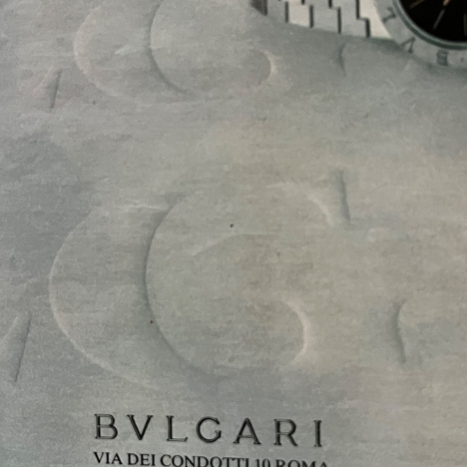 1984 広告＞ BVLGARI ブルガリ ポスター ヴィンテージ アートポスター