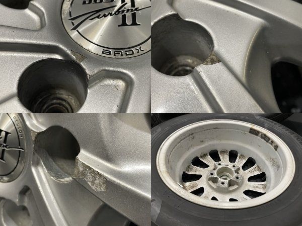 PRACTIVA ICE BR02 215/60R16】スタッドレス【D.O.S TURBINE II 16 