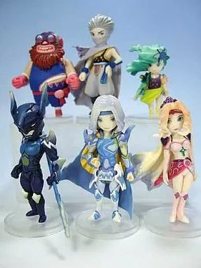ファイナルファンタジー IV　トレーディングアーツ　全６種　フィギュア 中古】トレーディングフィギュア 全6種セット 「FINAL FANTASY IV