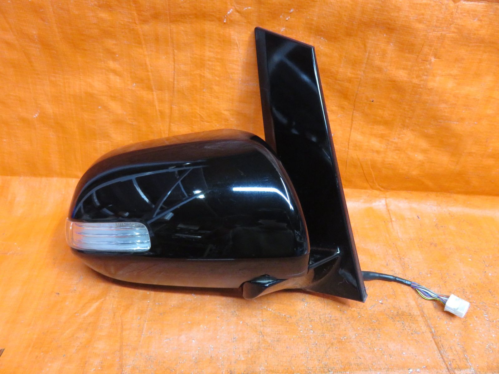 LA4262* ヴェルファイア GGH20W|前期 右 ドアミラー|運転席 サイドミラー|純正 黒202 ブラック|ANH20W ANH25W GGH25W アルファード