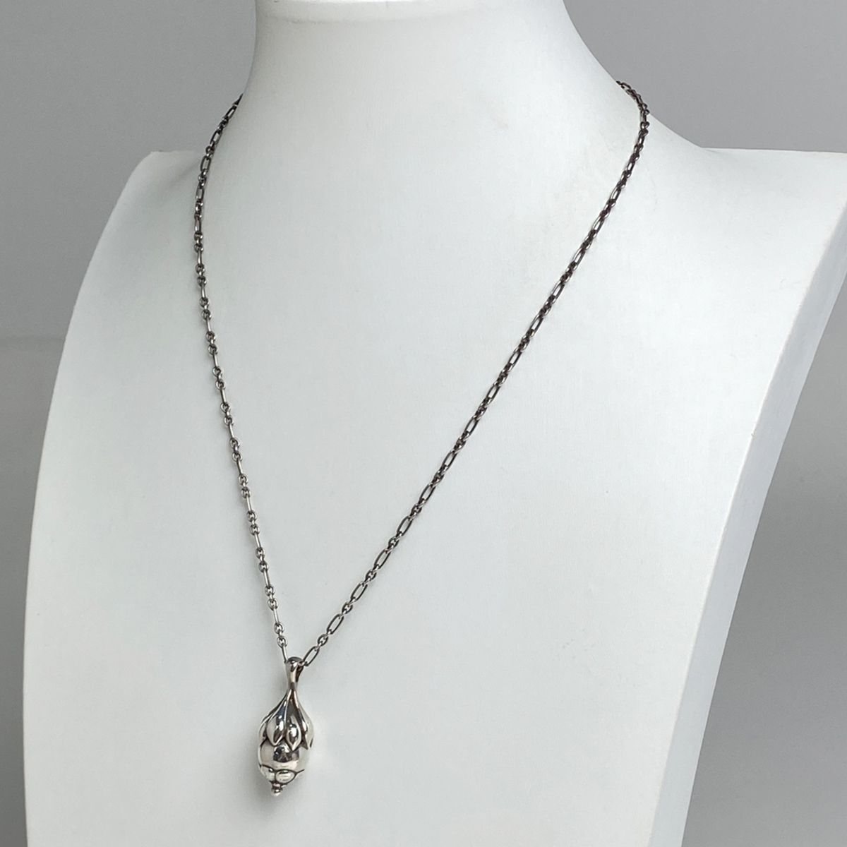 ジョージジェンセン Georg Jensen デザイン ネックレス 薔薇の実 