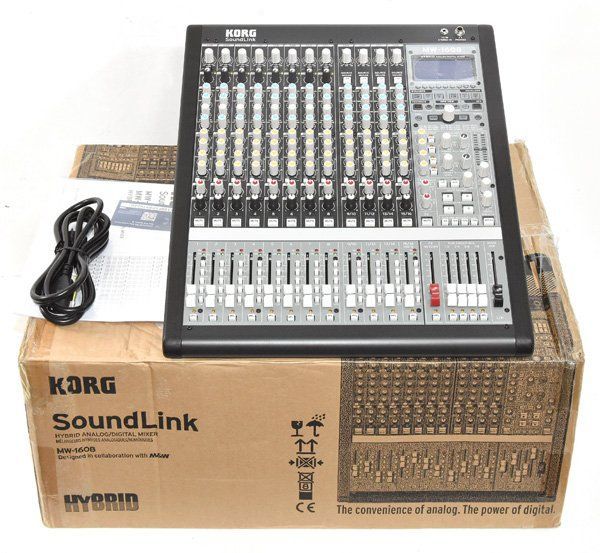 KORG ( コルグ ) MW-1608ハイブリッドアナログ/デジタルミキサー