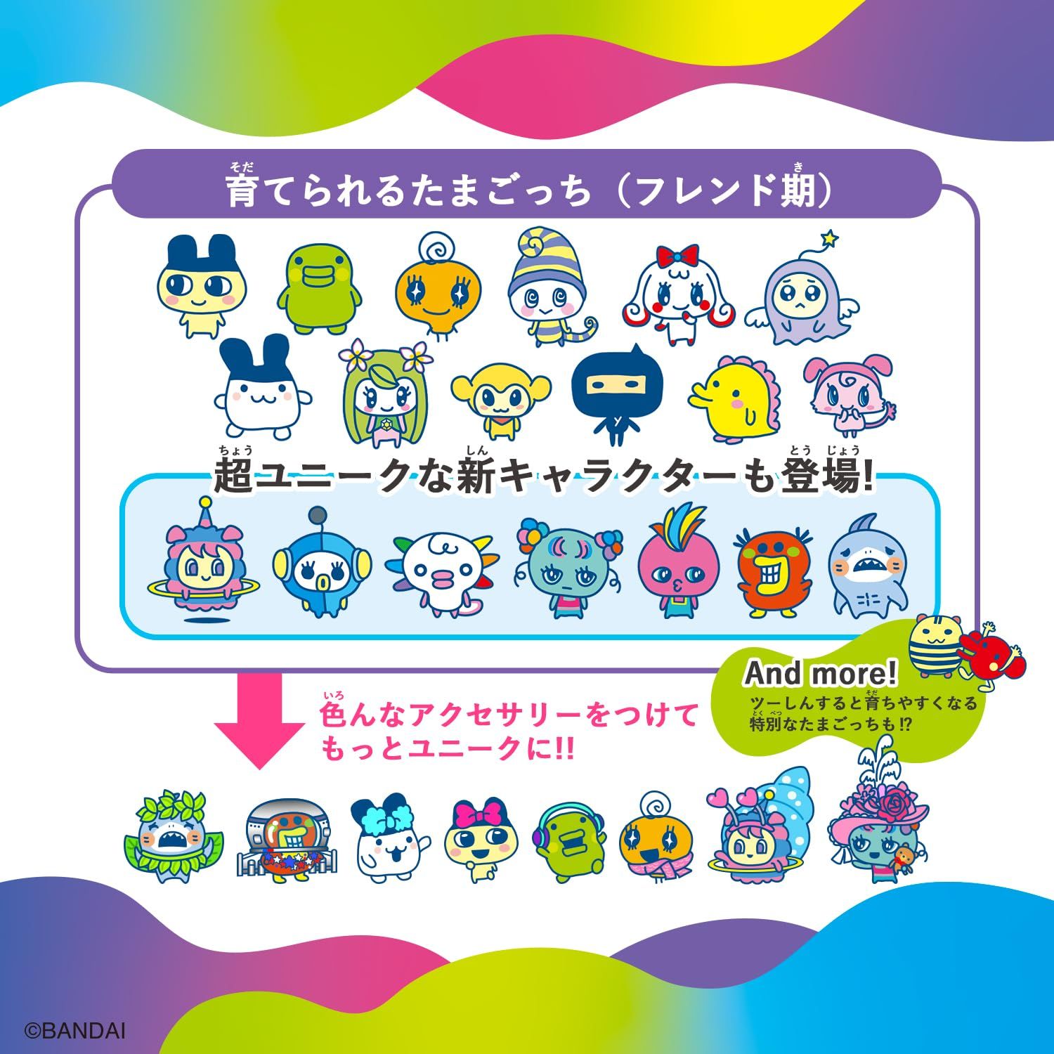 Tamagotchi Uni Blue【日本おもちゃ大賞2023コミュニケーショントイ